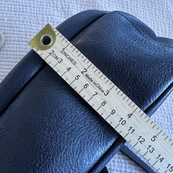 Libaire Backpack Womens Black Leather Mini Bag Purse USA Adjustable Classic - Picture 8 of 10